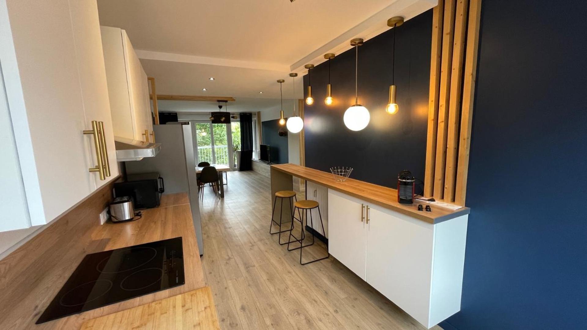 Blue Iro, Lumineux, 4 Chambres, Balcon, 105M2 Saint-Etienne  Buitenkant foto
