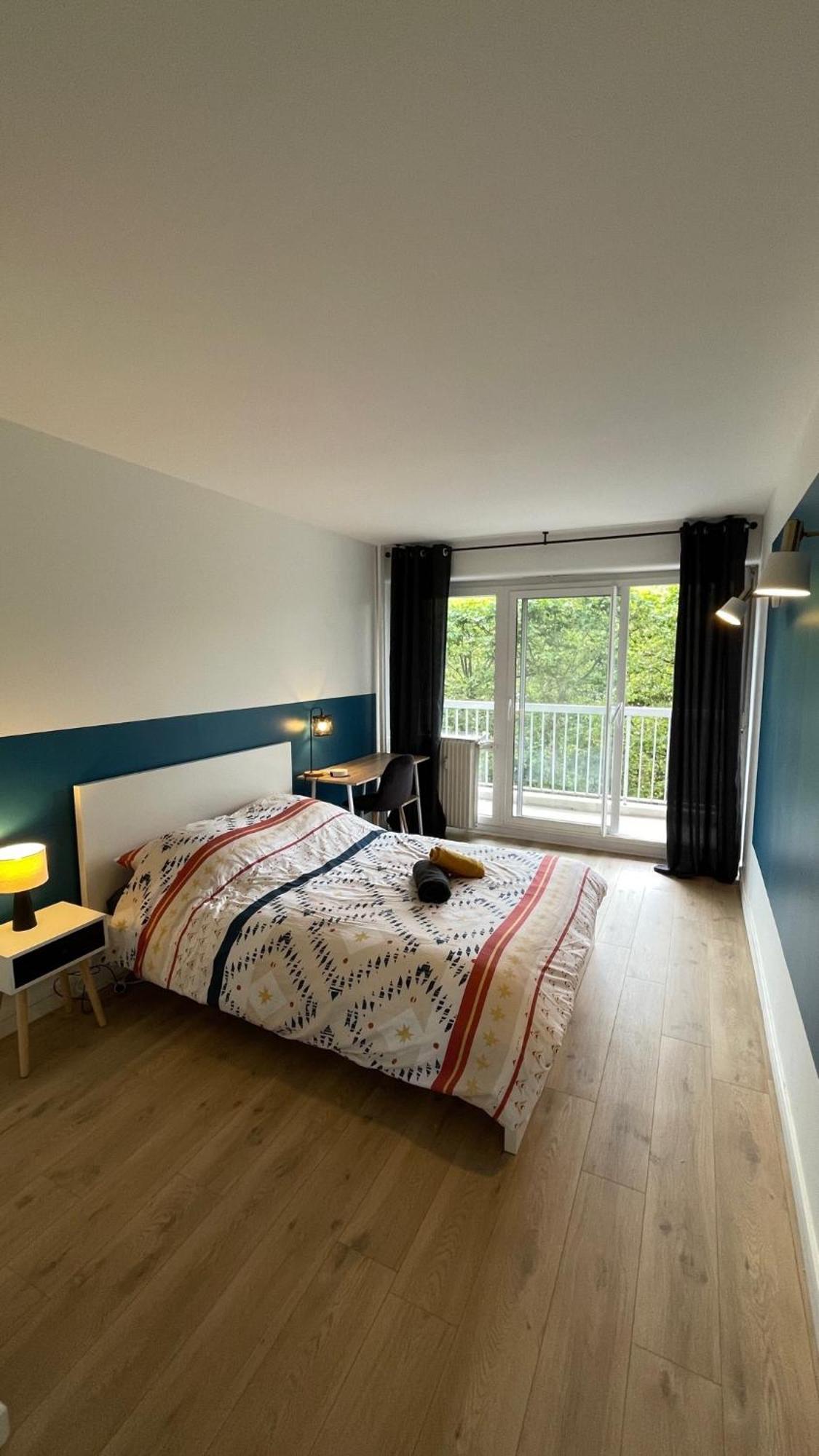 Blue Iro, Lumineux, 4 Chambres, Balcon, 105M2 Saint-Etienne  Buitenkant foto