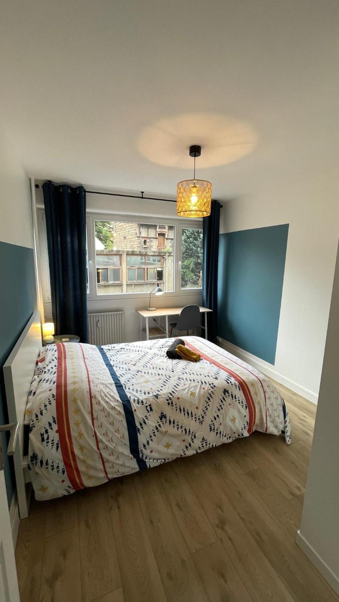 Blue Iro, Lumineux, 4 Chambres, Balcon, 105M2 Saint-Etienne  Buitenkant foto