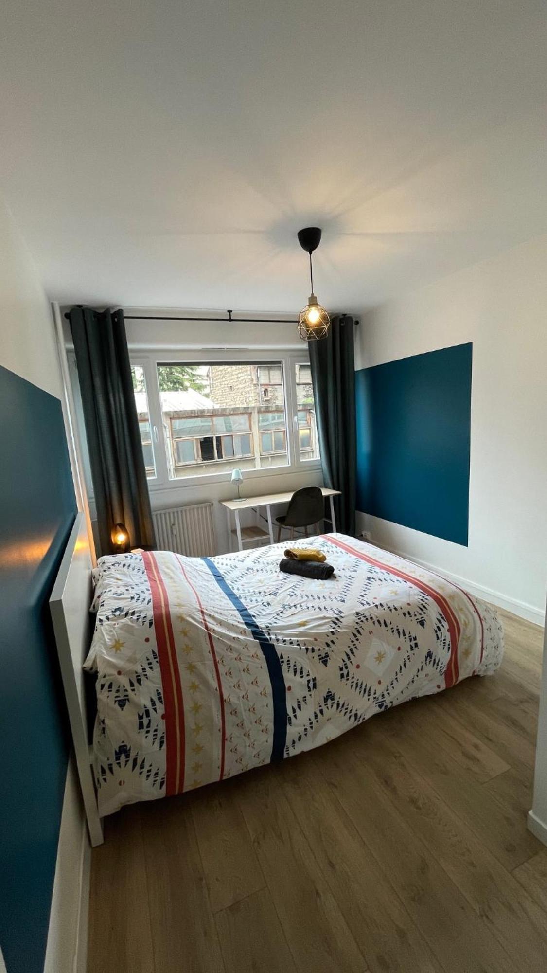 Blue Iro, Lumineux, 4 Chambres, Balcon, 105M2 Saint-Etienne  Buitenkant foto